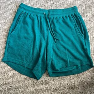 Rhone Green Athletic Shorts Soft Fabric